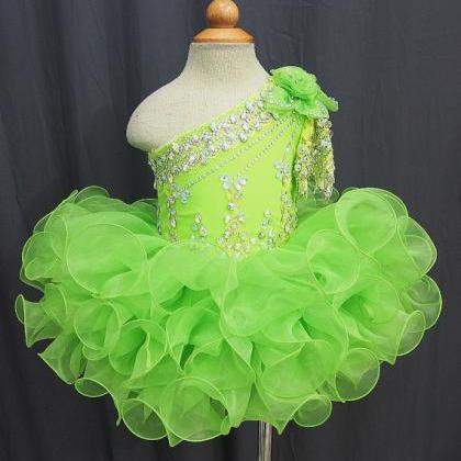 2015 Lovely Girls Cupcake Pageant Dress Ball Gown..