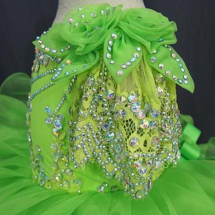 2015 Lovely Girls Cupcake Pageant Dress Ball Gown..