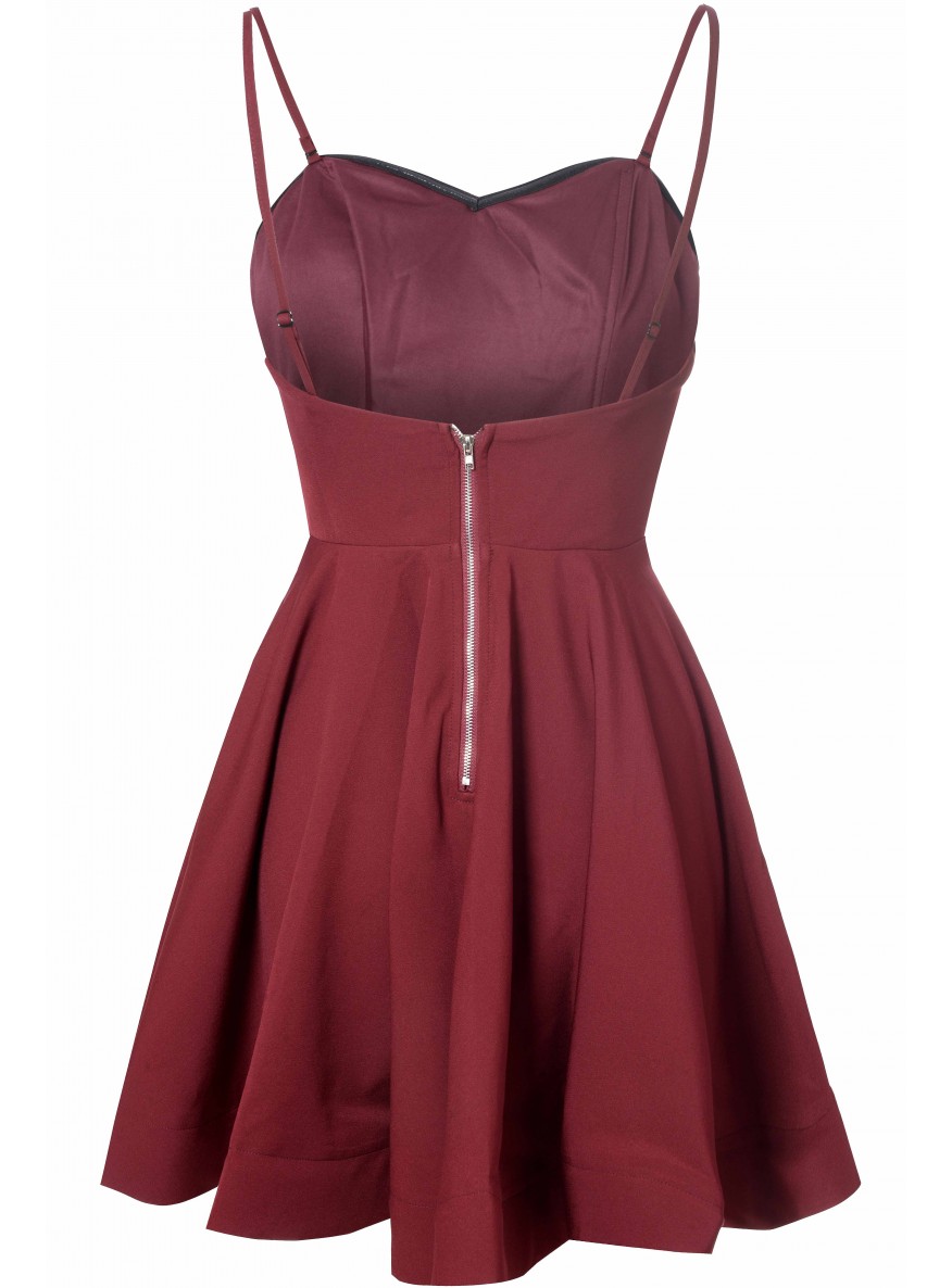 Cute A-line Short Homecoming Dress Satin Spaghetti Straps Party Dresses ...