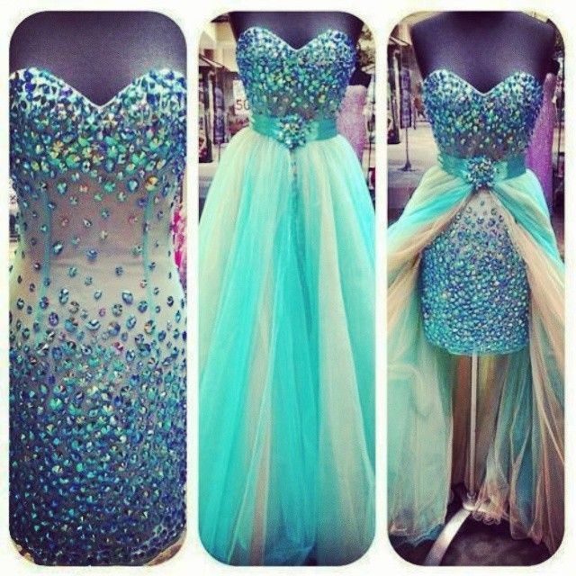 Sexy Colored Crystal Rhinestones Removable Skirt Sheath Long Prom Dress ,heavy Beadings Green Champagne Long Evening Prom Gown Homecoming Dress